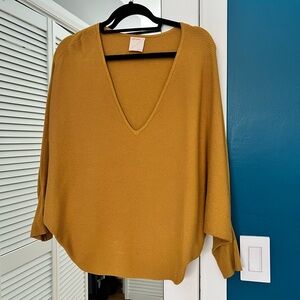 Wilfred Golden V-Neck Women's Sweater